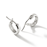 Surf Sterling Silver Extra Small Hoop Earring by John Hardy