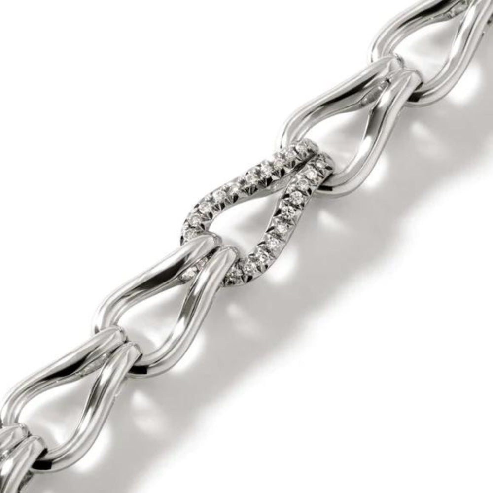 Sterling Silver Surf Link Bracelet by John Hardy