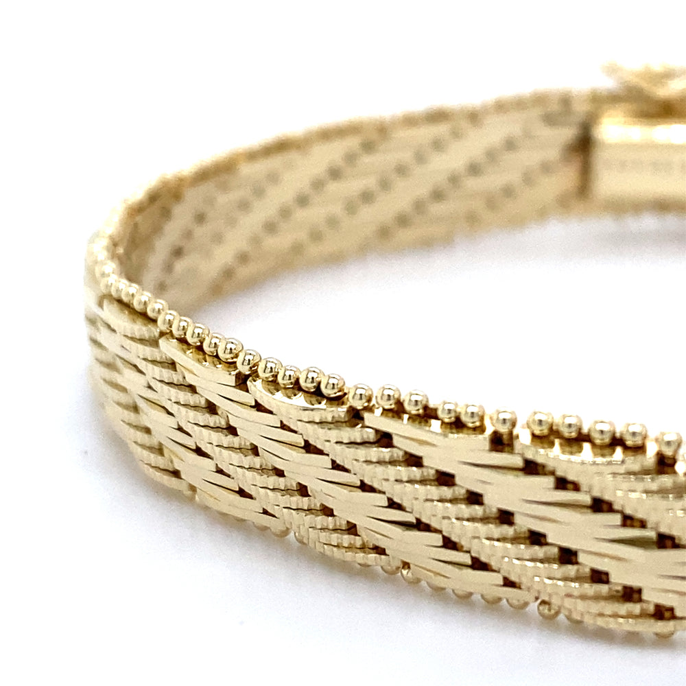 Estate 7" Textured Bracelet