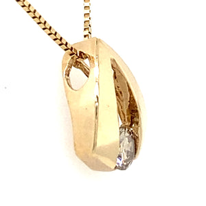 Estate Modern Diamond Necklace