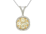 Yellow Diamond Pendant