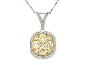 Yellow Diamond Pendant