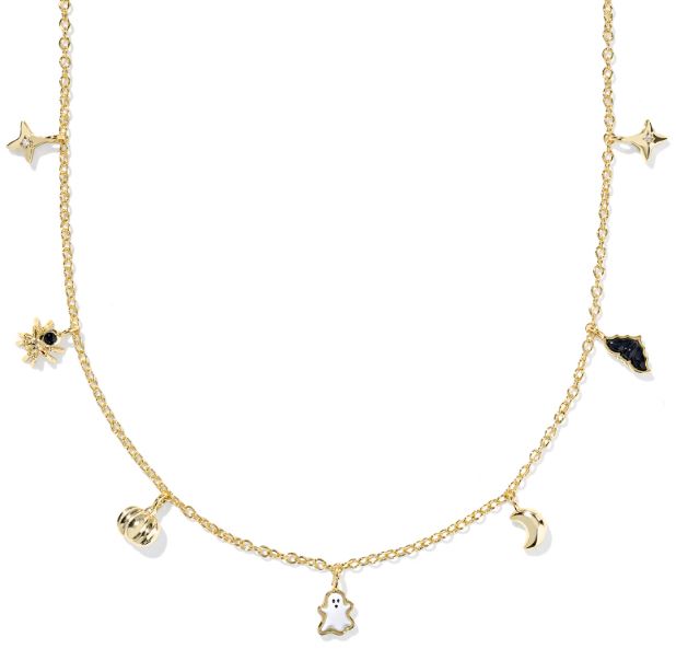 Halloween Gold Plated Multi Mix Strand Necklace by Kendra Scott