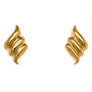 Estate 18K Earrings