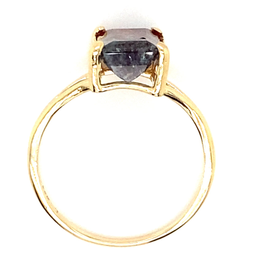 Estate Watermelon Tourmaline Ring