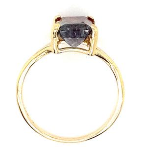 Estate Watermelon Tourmaline Ring