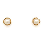 Estate Vintage Style Pearl Earrings