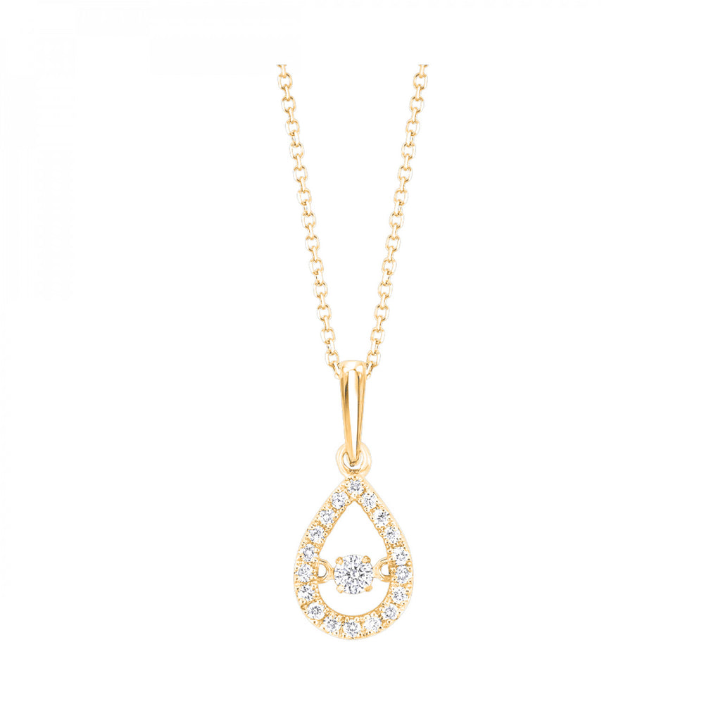 Diamond Rhythm of Love Pendant