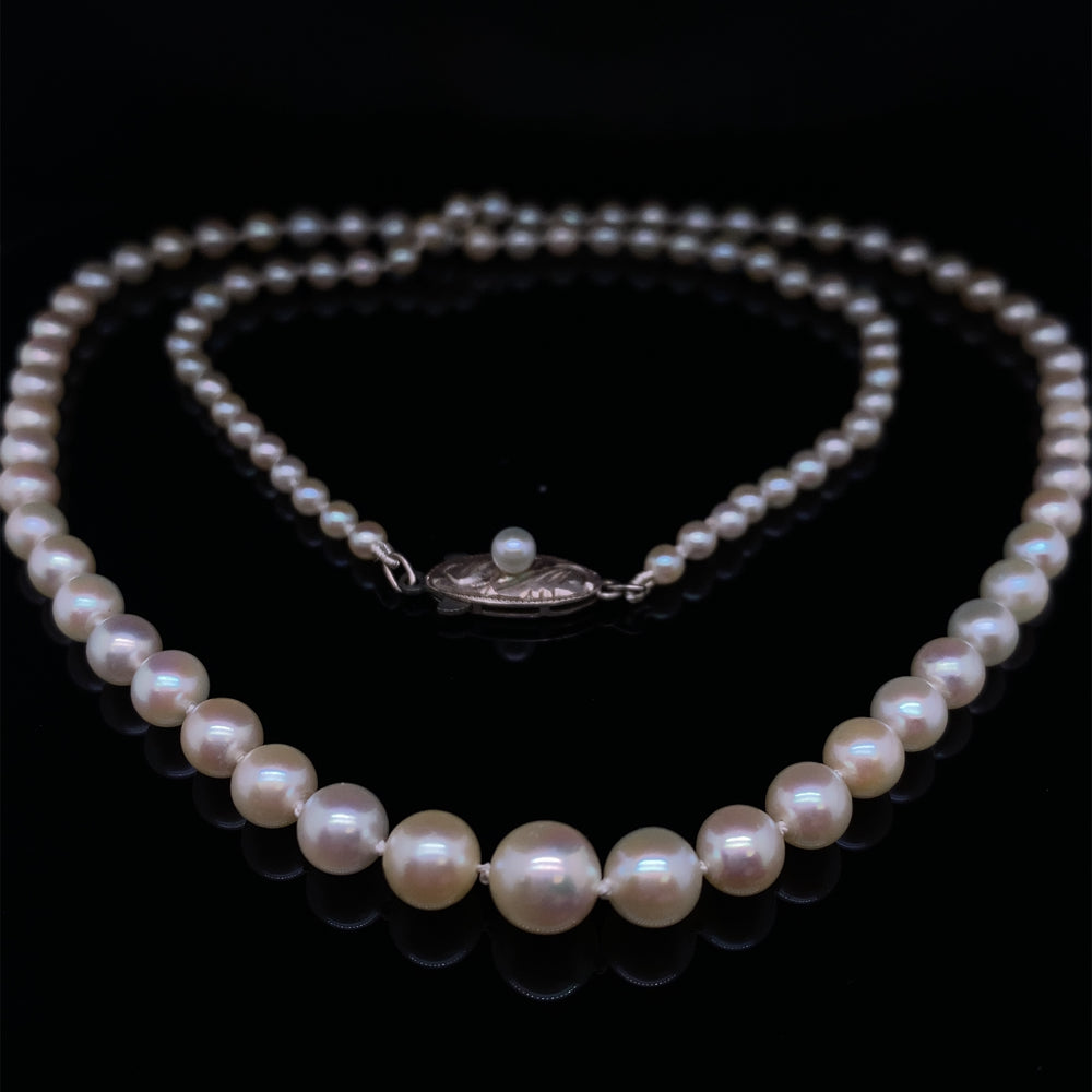 Estate 20" Akoya Pearls