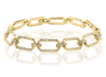 14K Yellow Gold 1.84cttw GH-SI1 Diamond Bracelet