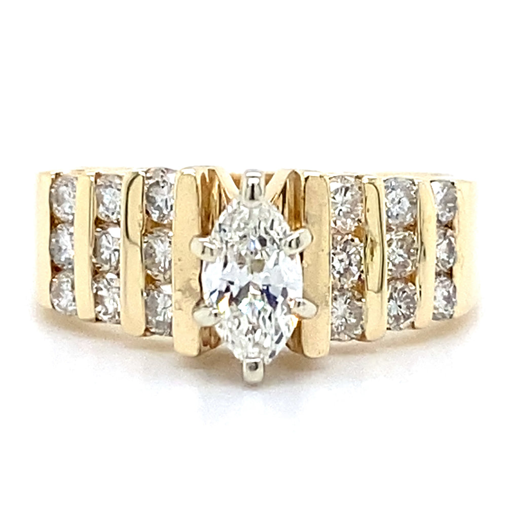 Estate Marquise Diamond Ring