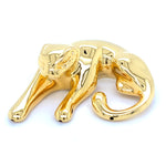 Estate Big Cat Slide Pendant