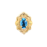 Estate Blue Topaz Slide
