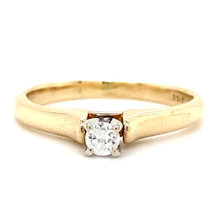 Estate Solitiare Engagement Ring