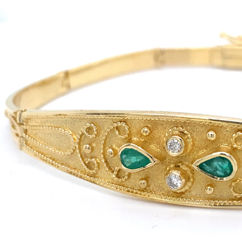 Estate Emerald Bracelet