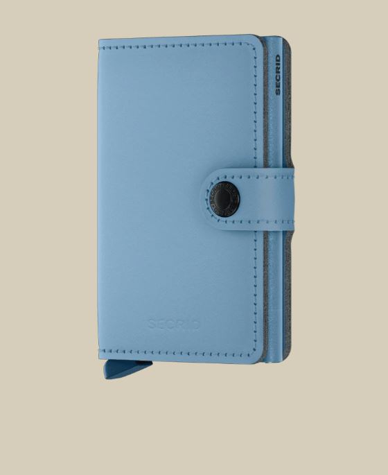Yard Powder Sky Blue Miniwallet by Secrid