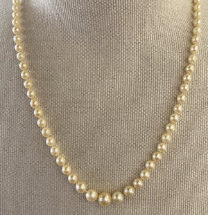 Estate 17" Graduated Pearls