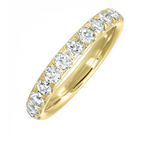 14K Yellow Gold 1.00cttw Diamond Wedding Band