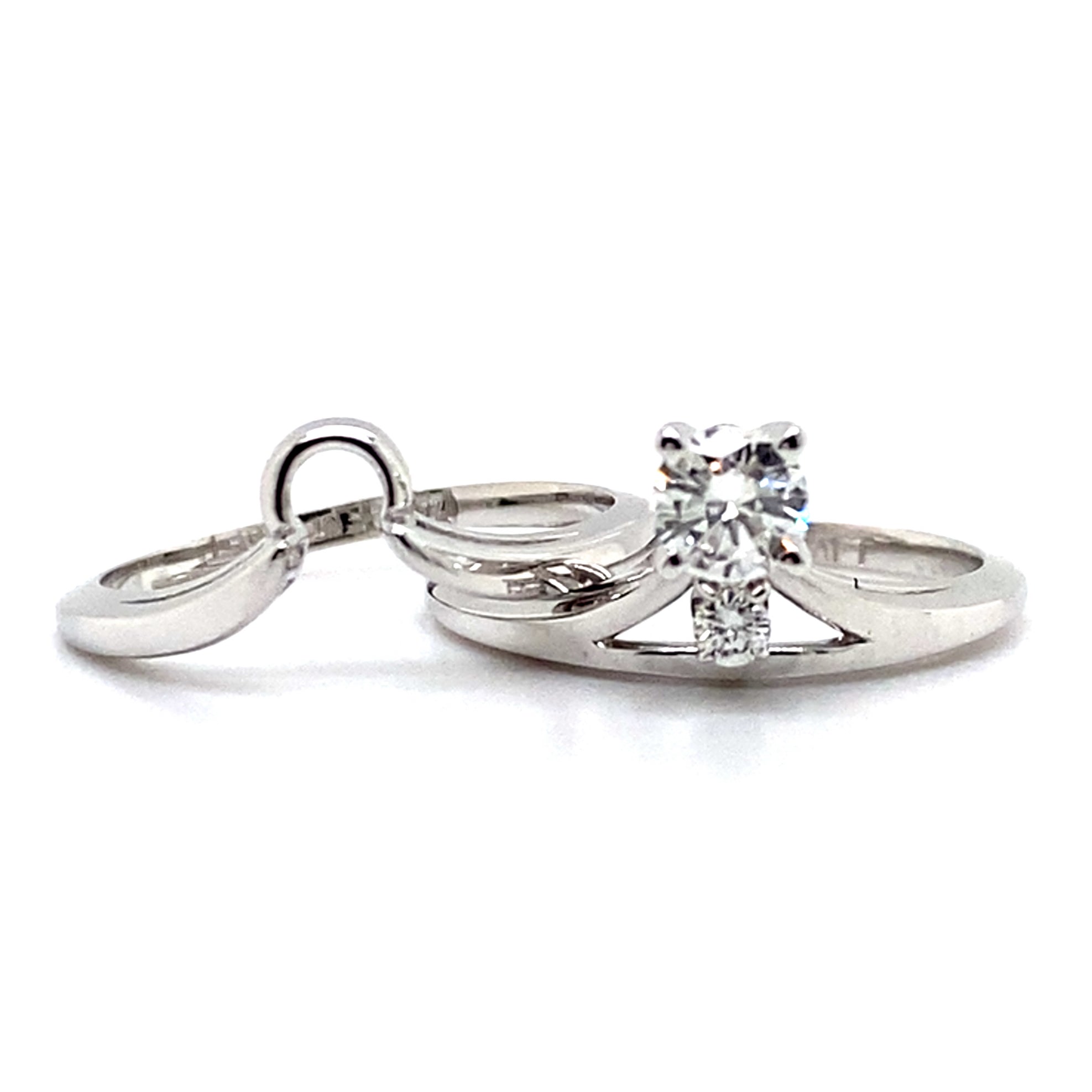 Estate Polished Modern Wedding Set