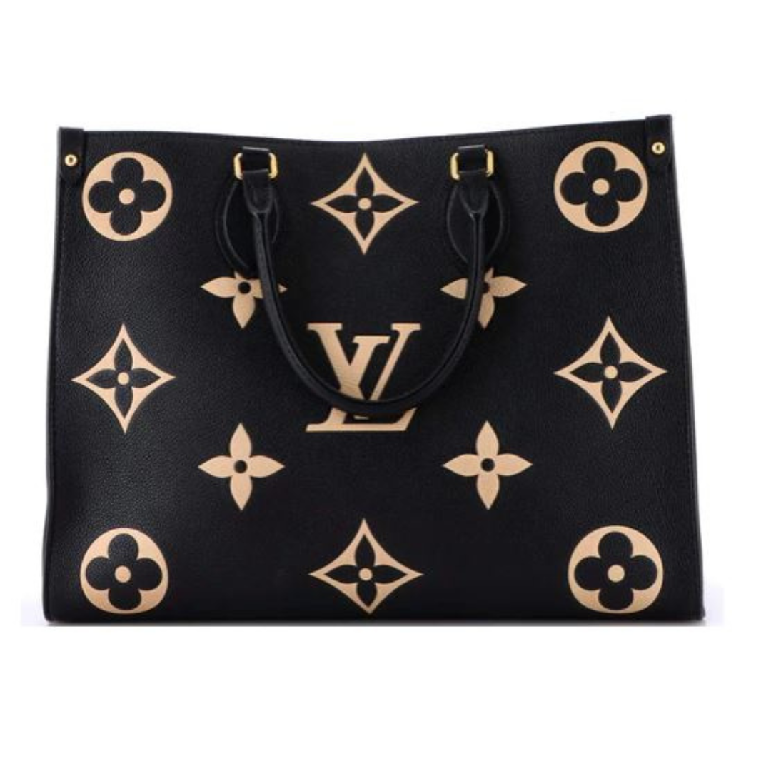 PREOWNED Louis Vuitton Empreinte Bicolor On The Go MM