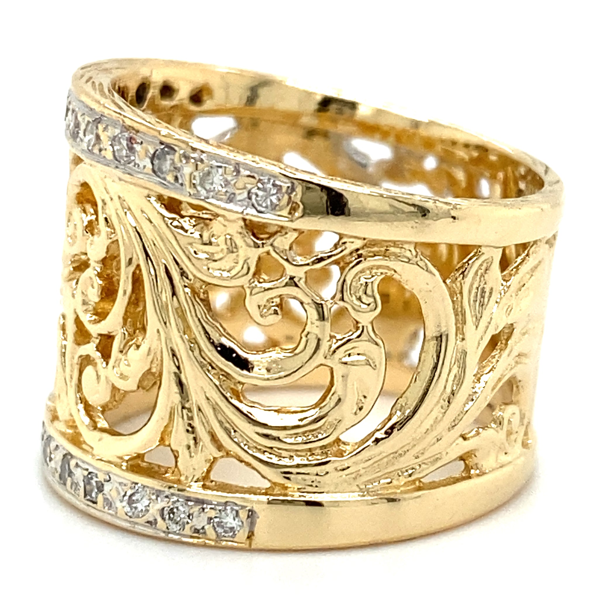 Estate Scroll Ring