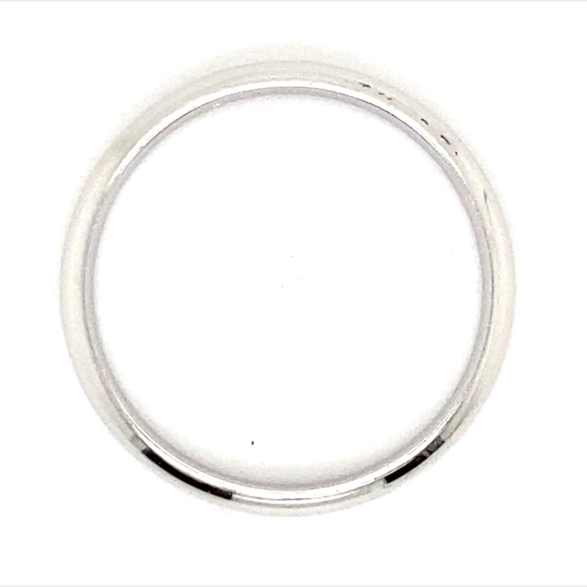 Estate size 13 Half Round Wedding Band