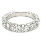 14K White Gold 2.20cttw VS2 G Diamond Wedding Band by DFU