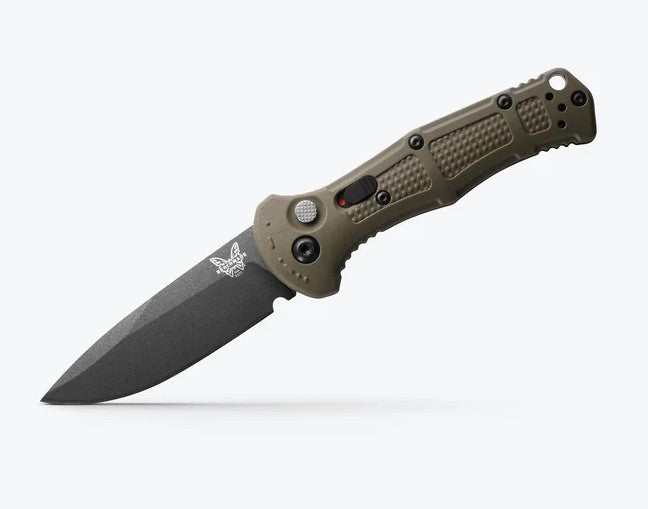 Mini Claymore Ranger Green Ivory With Stainless Steel Liners. Blade Cpm-D2 By Benchmade