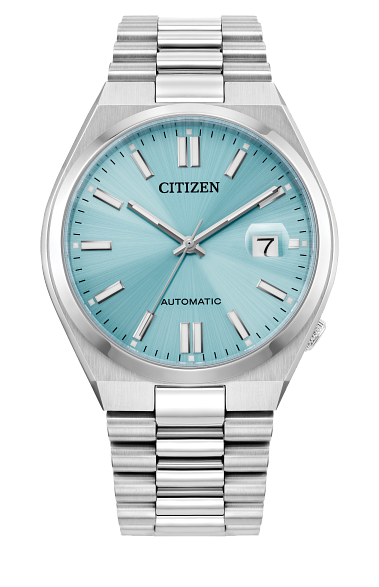 Men's Tsuyosa Automatic Watch with Sky Blue Dial by Citizen
