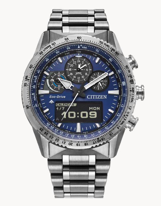 Men's Eco-Drive Promaster Skyhawk U830 with Blue Dial by Citizen