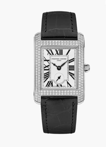 Ladies Quartz Classics Carree Small Seconds Watch by Frederique Constant