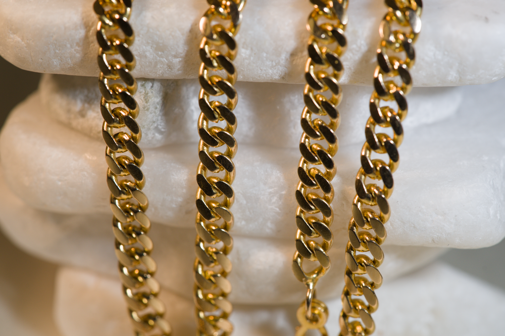 Estate 24" Miami Cuban Chain in 18K Gold