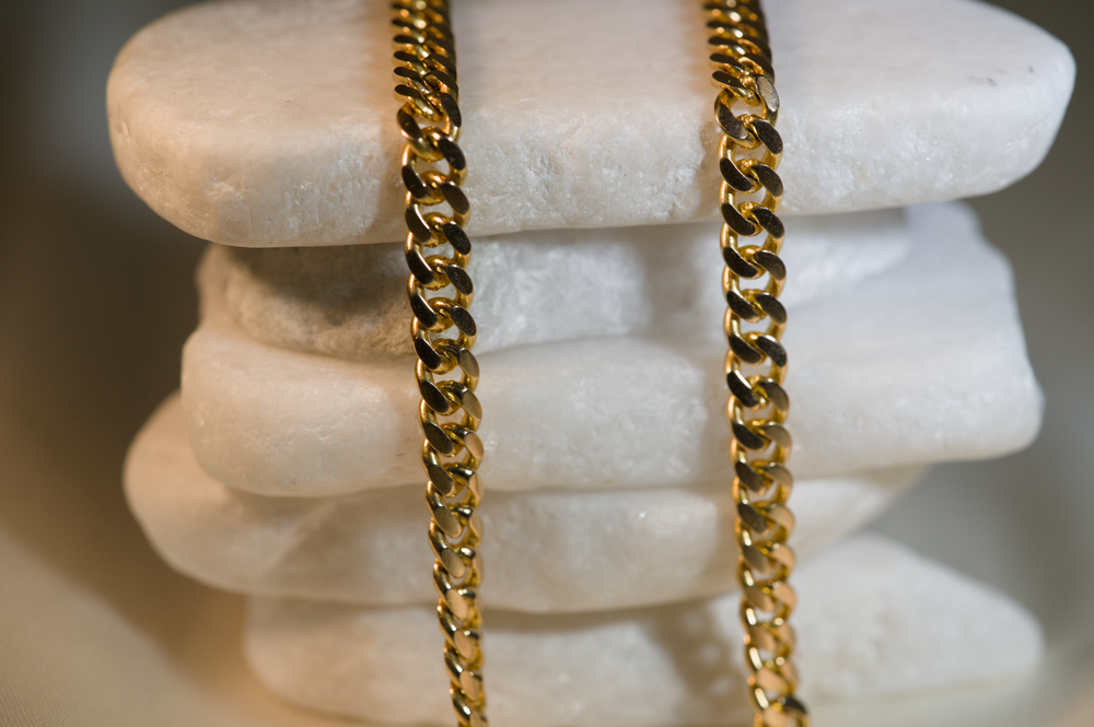 Estate 24" Miami Cuban Chain in 18K Gold