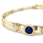 Estate Lapis Lazuli Bracelet