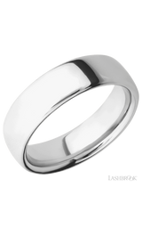7 mm wide Ultra Comfort (our most comfortable profile) 14K White Gold band.