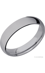 5 mm wide Domed Tantalum band.