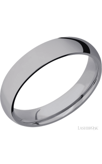 5 mm wide Domed Tantalum band.