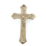 Estate Fancy Cross Brooch