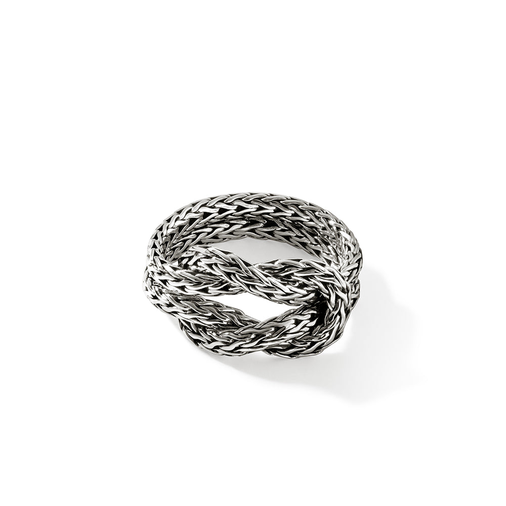 Love Knot Silver Chain Ring by John Hardy