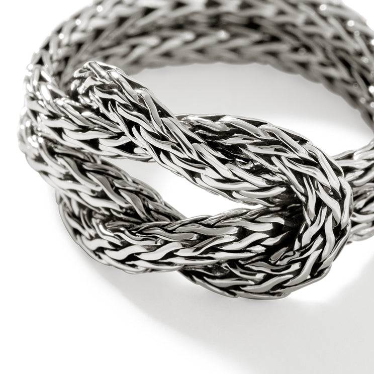 Love Knot Silver Chain Ring by John Hardy