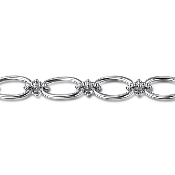 Sterling Silver Bujukan Link Bracelet