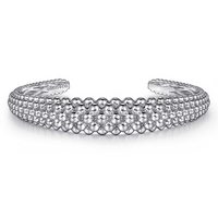 Sterling Silver Bujukan Bangle