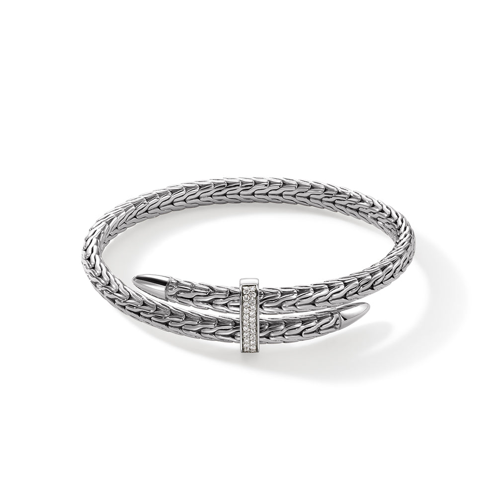 Sterling Silver Spear Flex Cuff by John Hardy