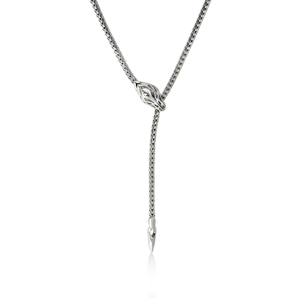 Naga Sterling Silver Pull Through Necklace by John Hardy
