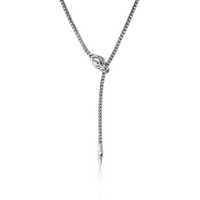 Naga Sterling Silver Pull Through Necklace by John Hardy