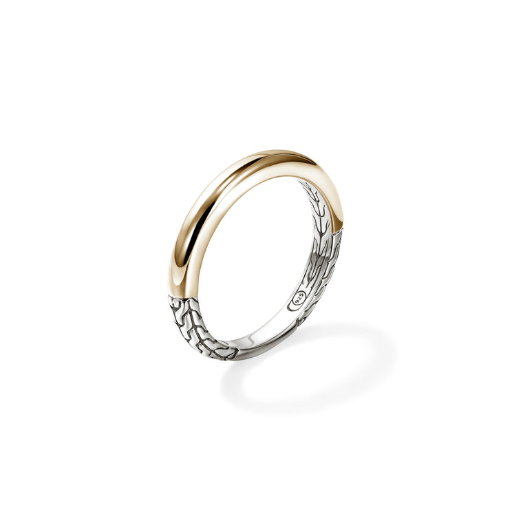 JH Essentials Two Tone Ring by John Hardy