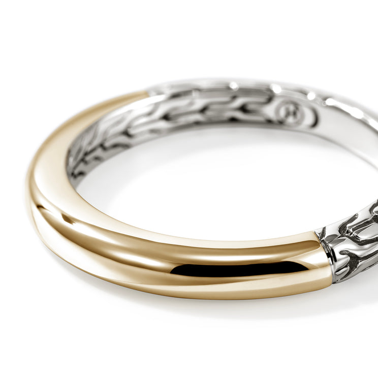 JH Essentials Two Tone Ring by John Hardy