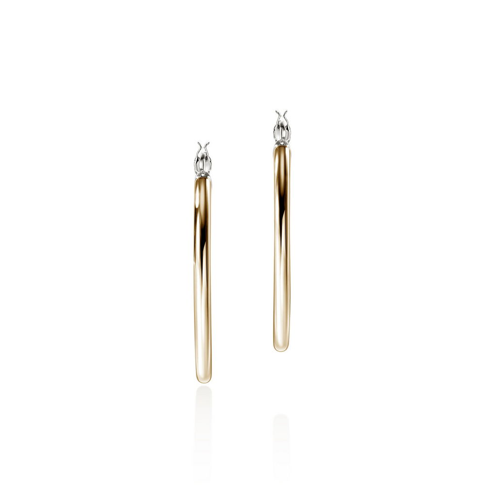 JH Essentials Two Tone Hoop Earrings by John Hardy