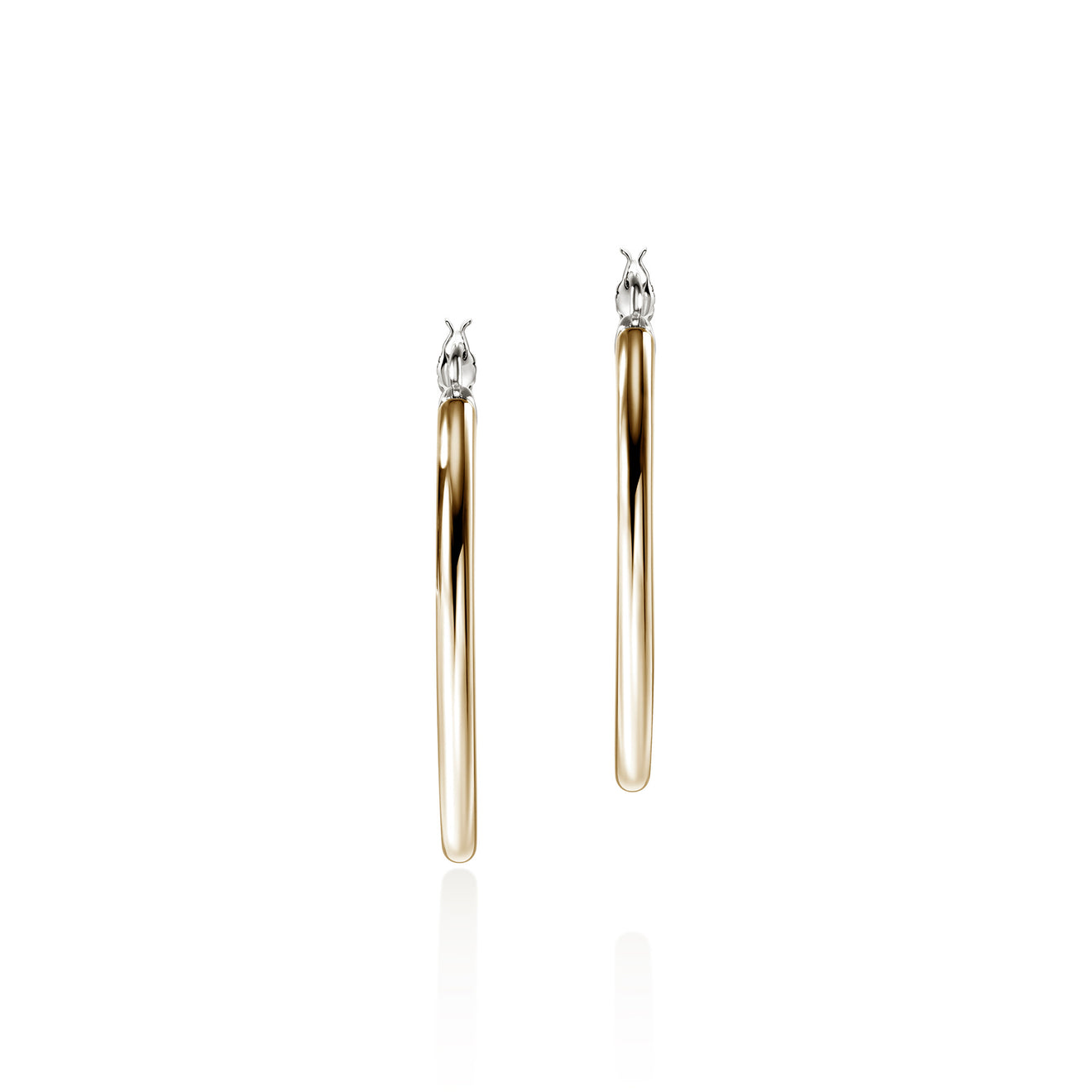 JH Essentials Two Tone Hoop Earrings by John Hardy