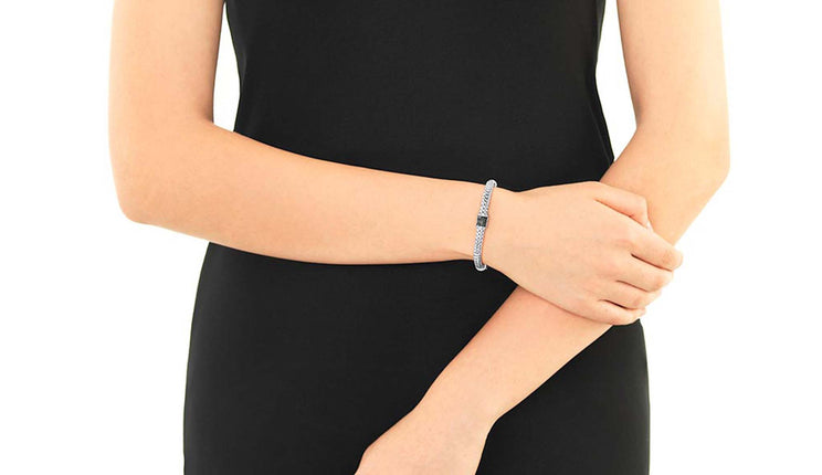 Icon Extension Silver Lava Four Station Chain Bracelet by John Hardy